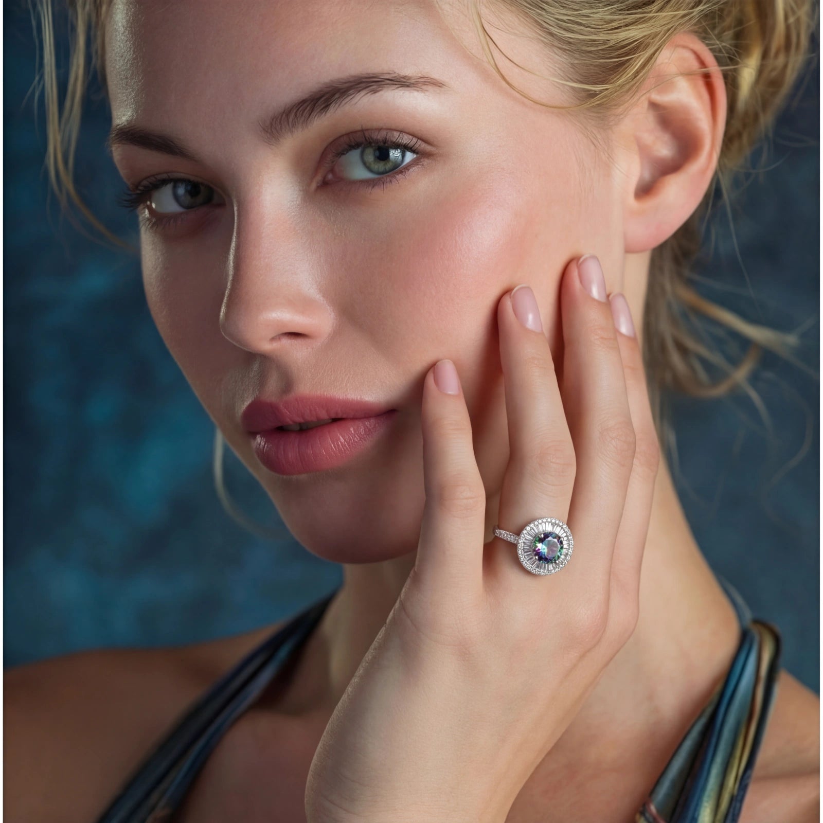 Starlight Halo Ring | Mila & Co.