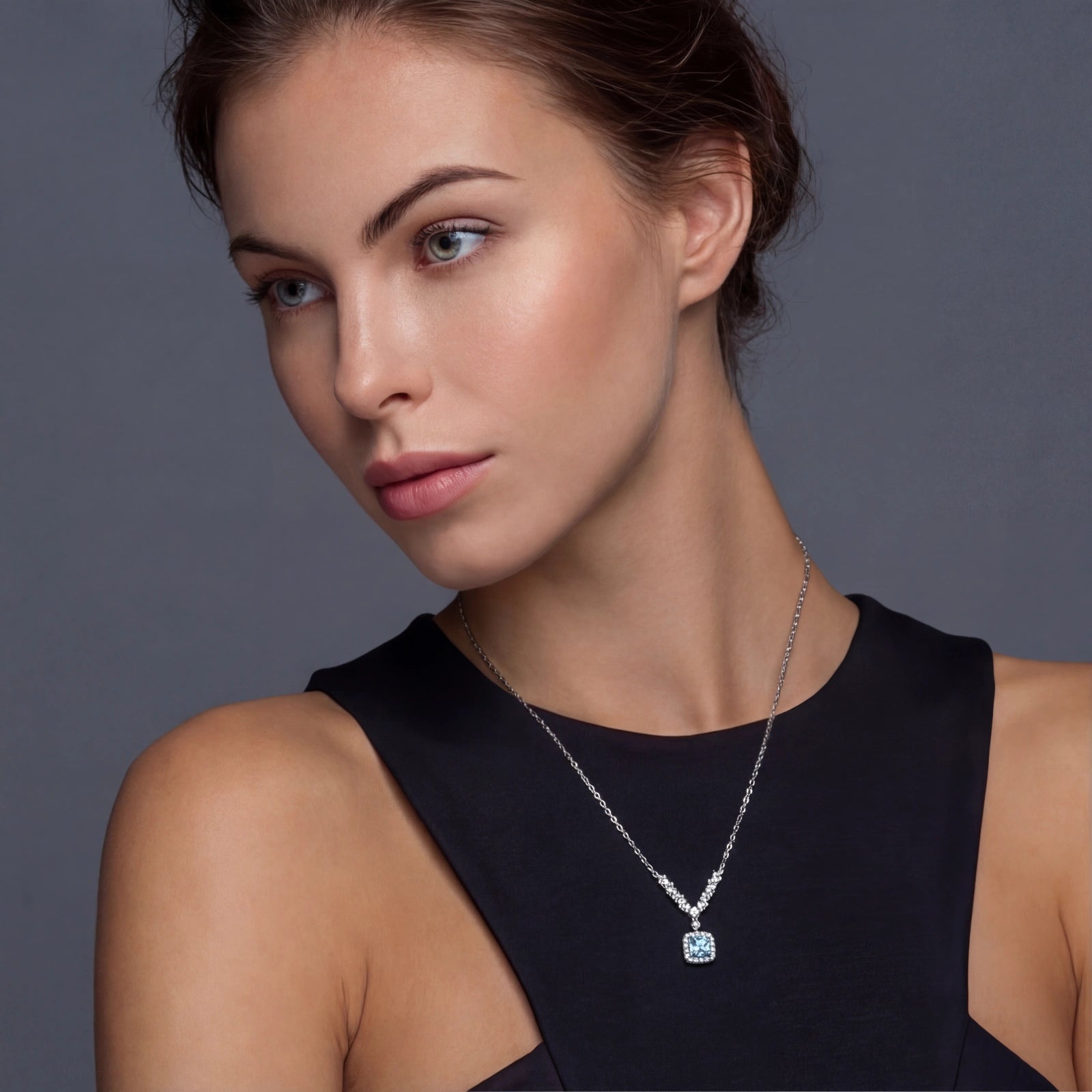 Celestial Arc Moissanite Necklace | Mila & Co.