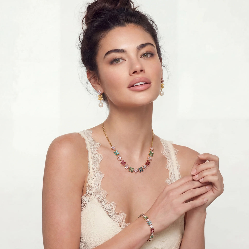 Garden Bloom Jewelry Set | Mila & Co.
