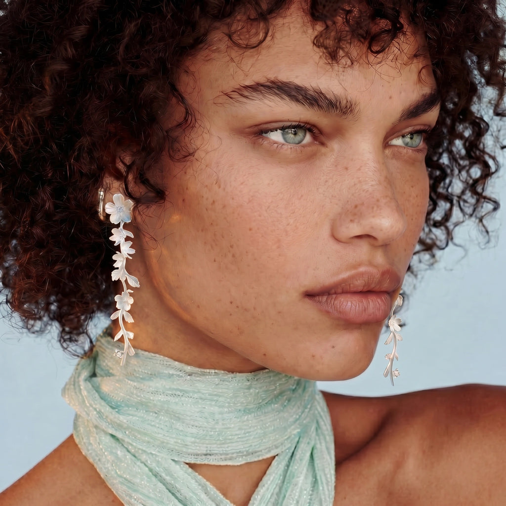 Garden Bloom Drop Earrings | Mila & Co.