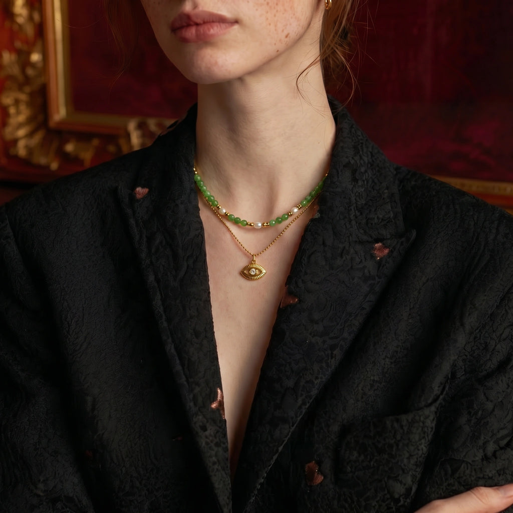 Mystic Eye Layered Necklace | Mila & Co.
