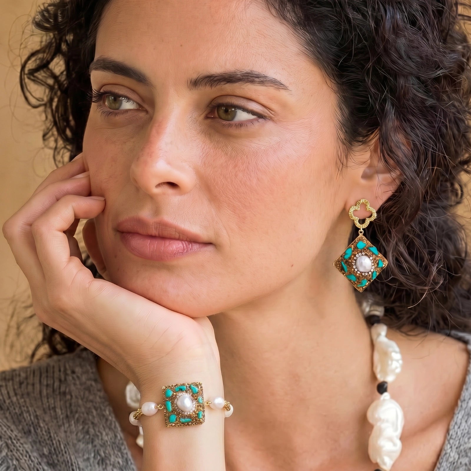 Moroccan Dreams Drop Earrings | Mila & Co.