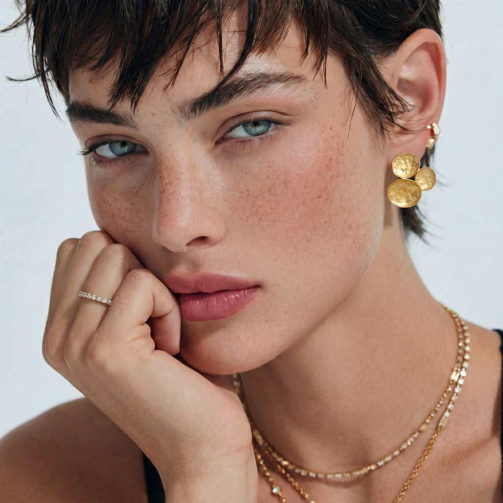 Petal Cluster Earrings | Mila & Co.
