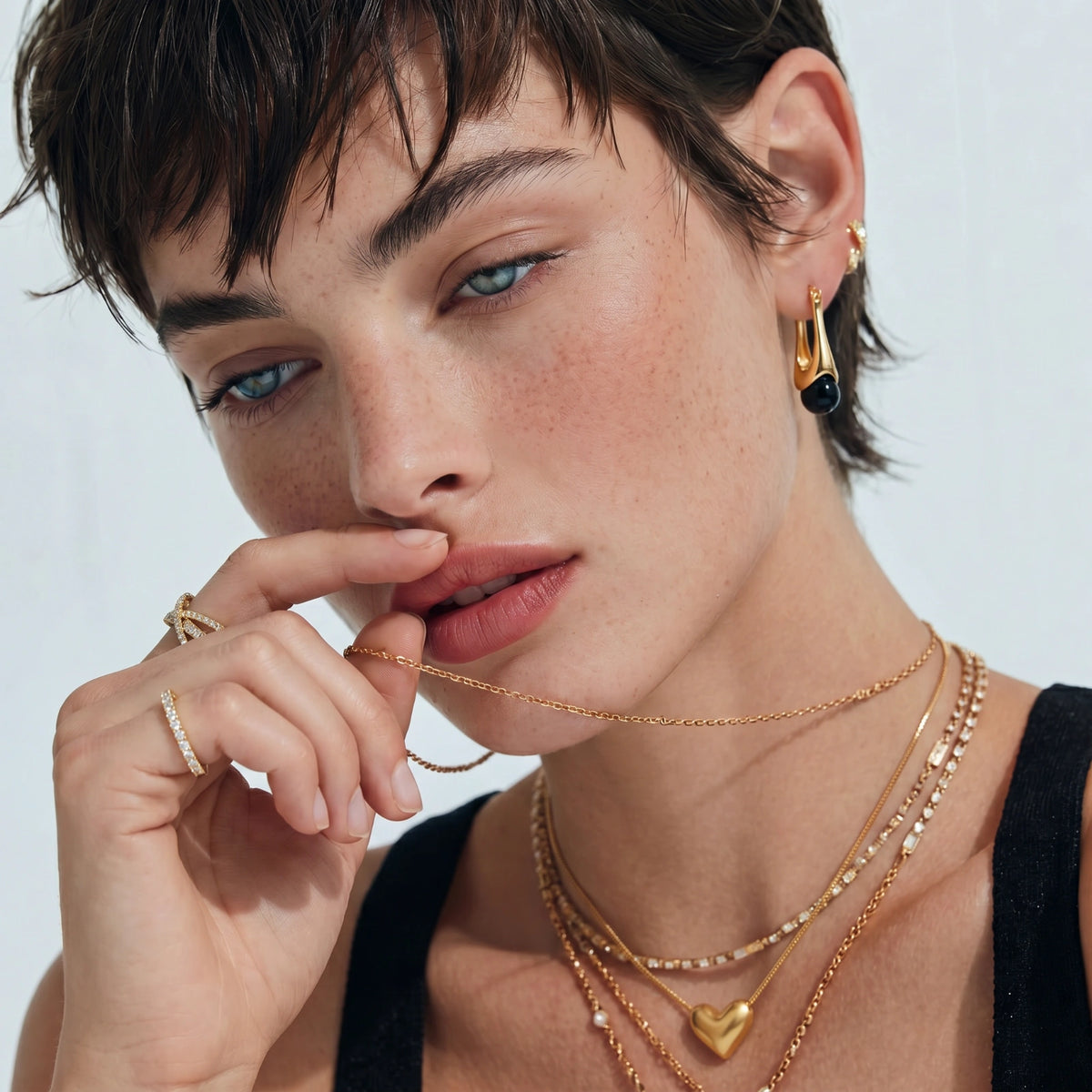 Golden Heart Necklace | Mila & Co.