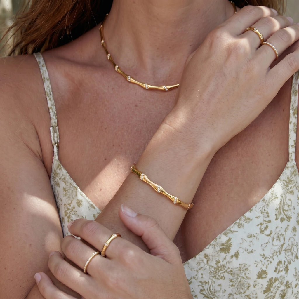 Bamboo Spark Bangle | Mila & Co.