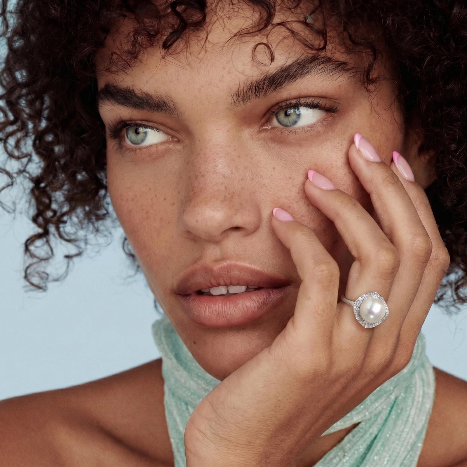 Pearl Halo Dreams Ring | Mila & Co.