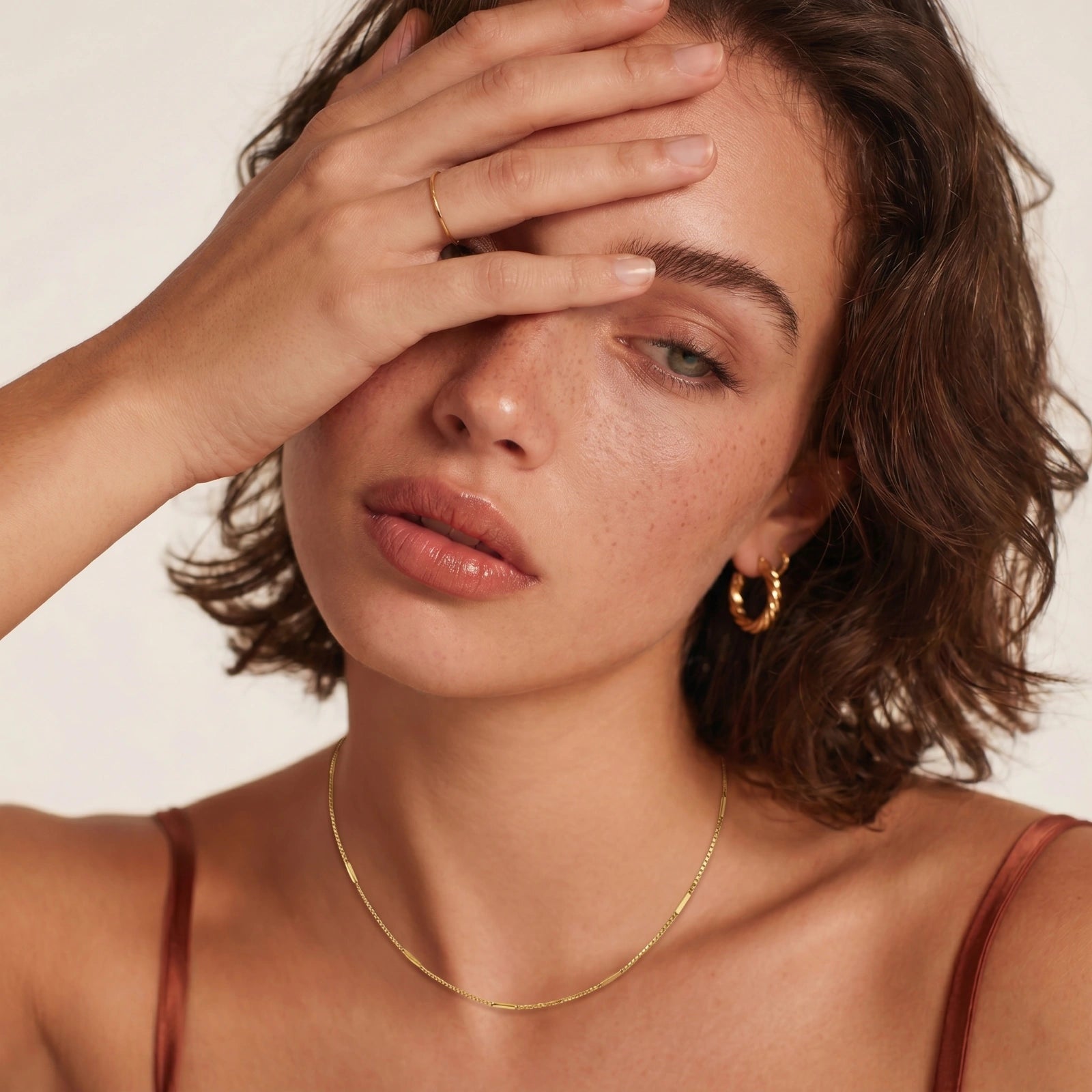 Bar Box Chain Necklace | Mila & Co.