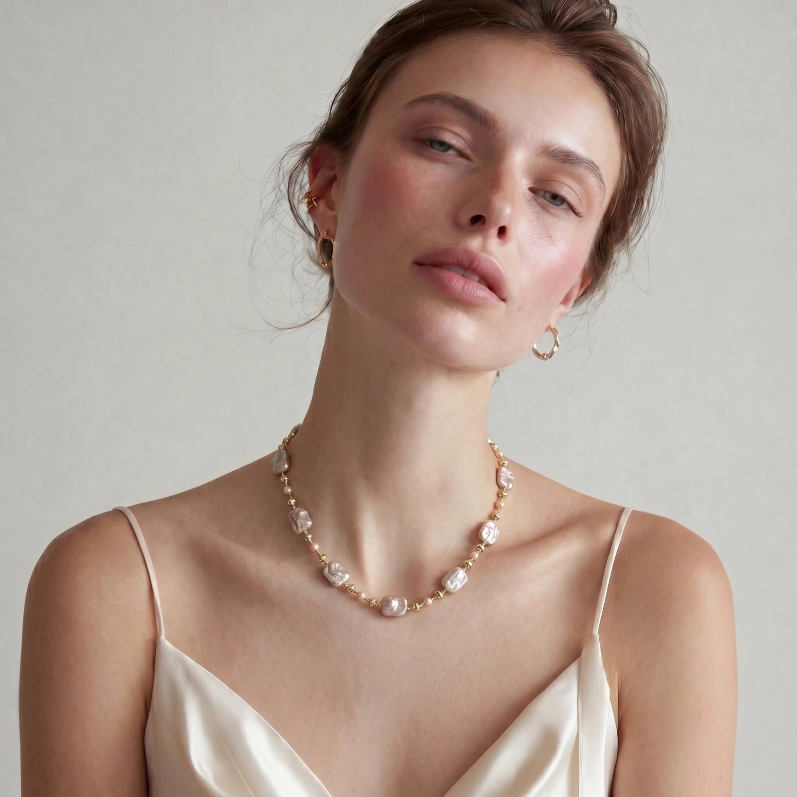 Iridescent Pearl Chain | Mila & Co.