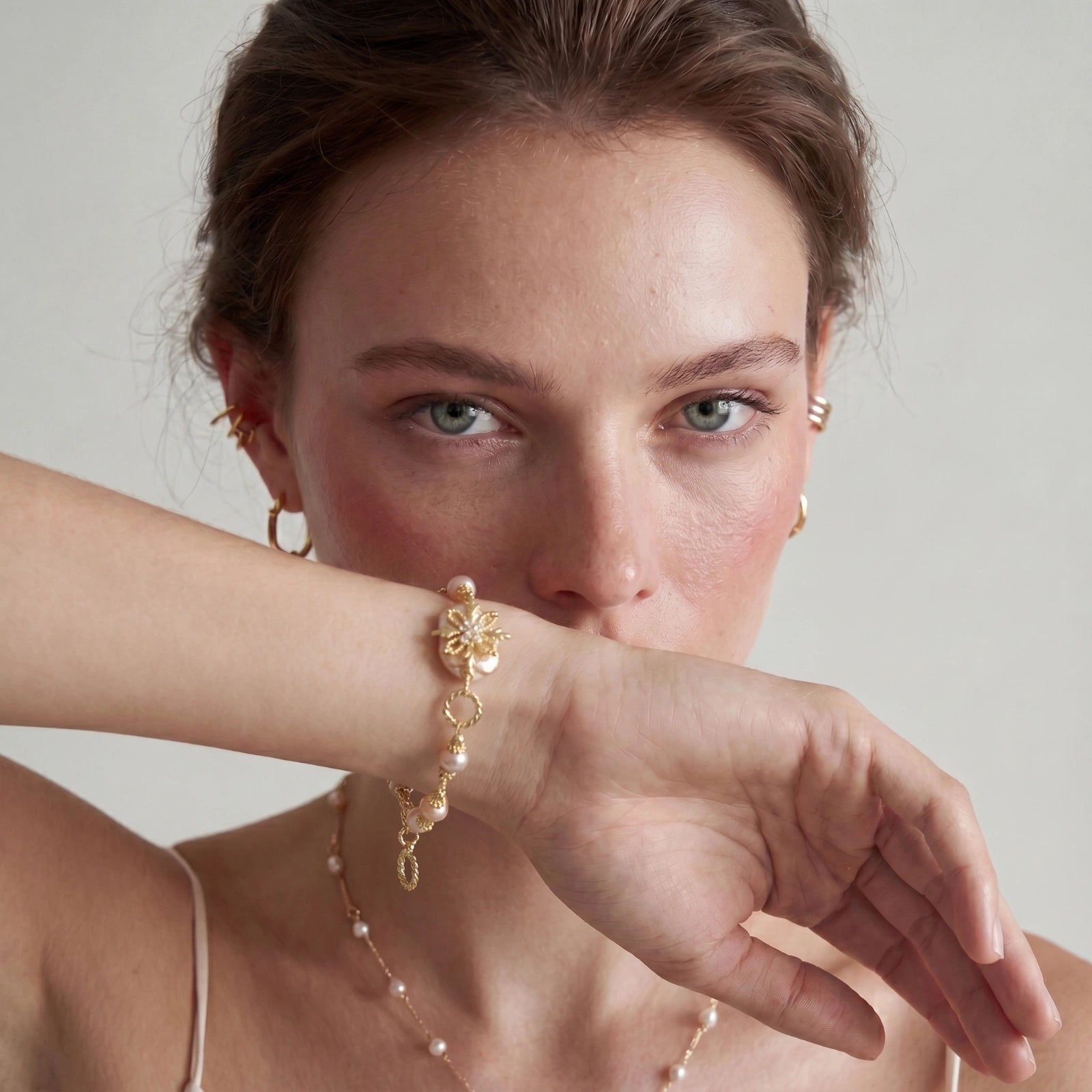 Baroque Pearl Bloom Bracelet | Mila & Co.